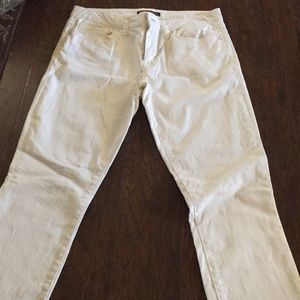 Skinny white Tommy Hilfiger jeans